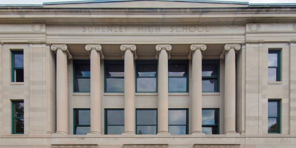 Schenley High School building