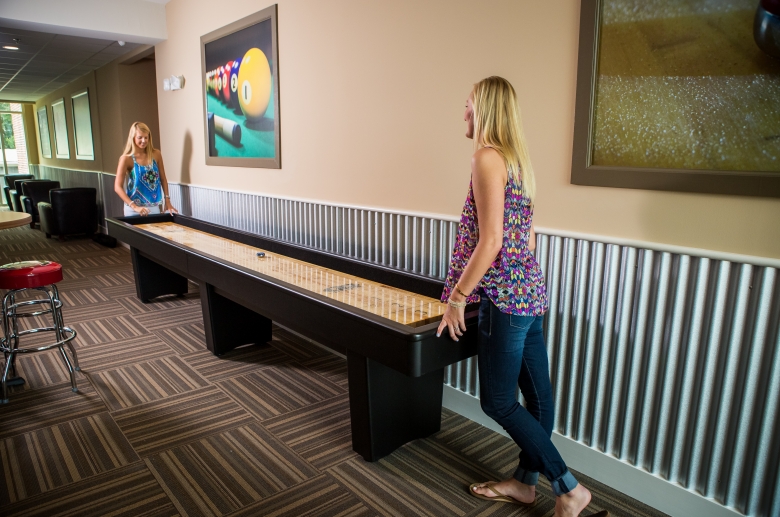 612 Whaley's shuffleboard table