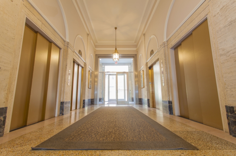 Elevator bank