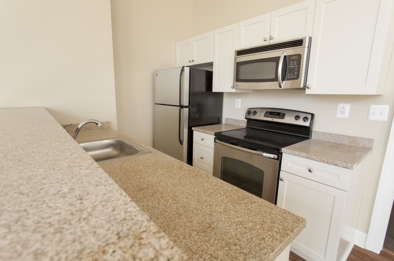 Open concept kitchen