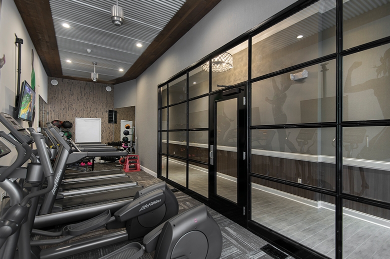 Cardio equipment at 1222 Arch Street