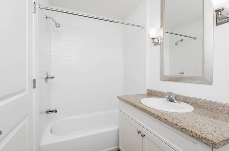 Updated modern bathroom