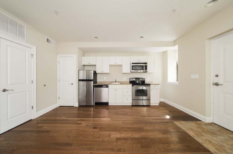 galley kitchen