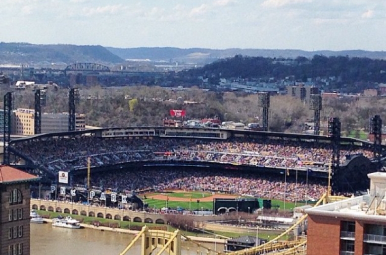 Residents enjoy rooftop views of baseball games at PNC Park 