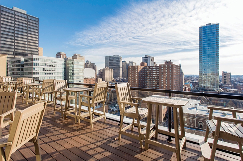 North resident roof deck
