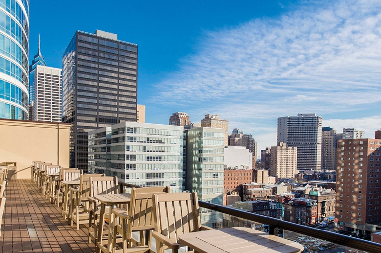 South resident roof deck
