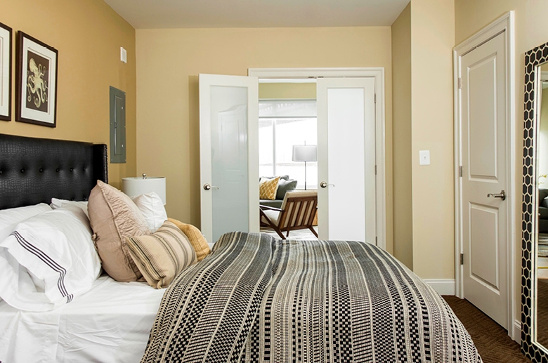 Fully furnished bedroom