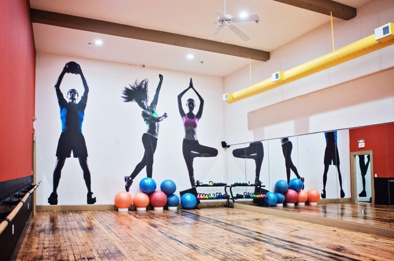 Complimentary and yoga fitness room