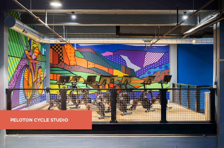 Peloton studio