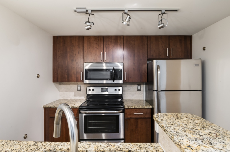 Open concept kitchen