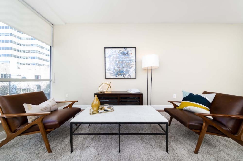 Warm and welcoming entertaining space