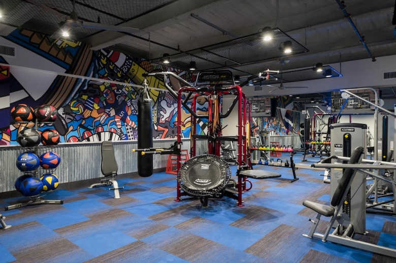 State-of-the-art fitness center