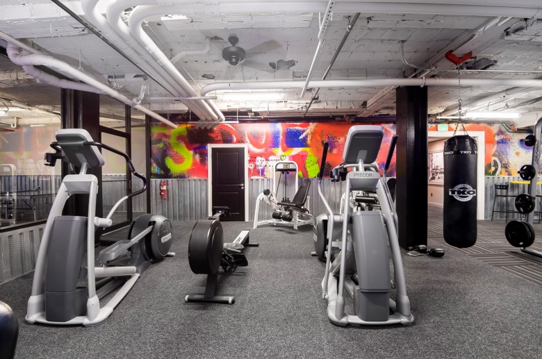 State-of-the-art fitness center