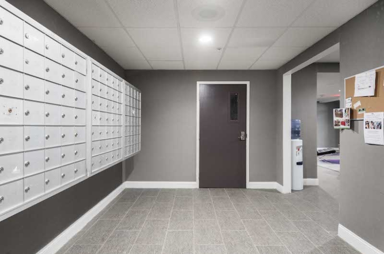 Resident mail room