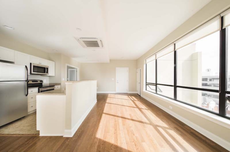 Units offer stunning city views