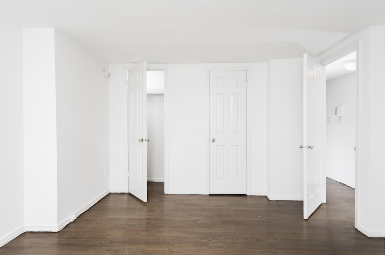 Bedroom with ample storage