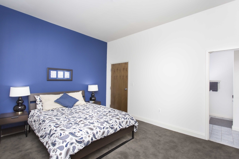 University Apartments bedroom