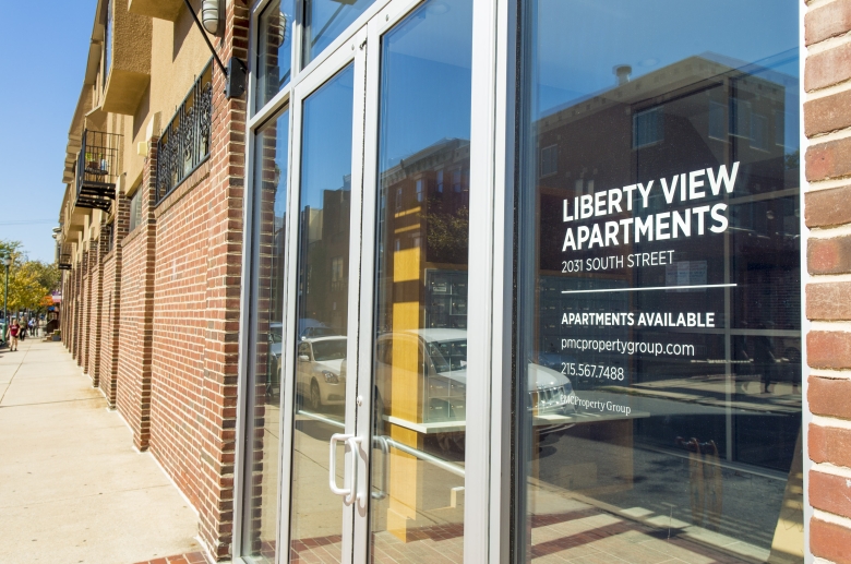 Liberty View Entrance