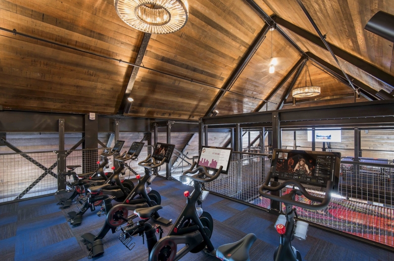 Peloton studio