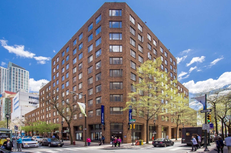 Barringer Residences exterior angled view