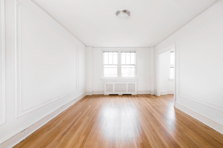 Bedroom with french doors