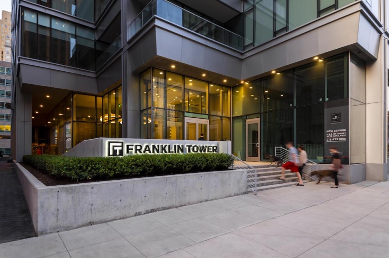 Franklin Tower front entrance