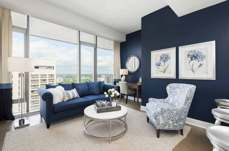 Sweeping city views