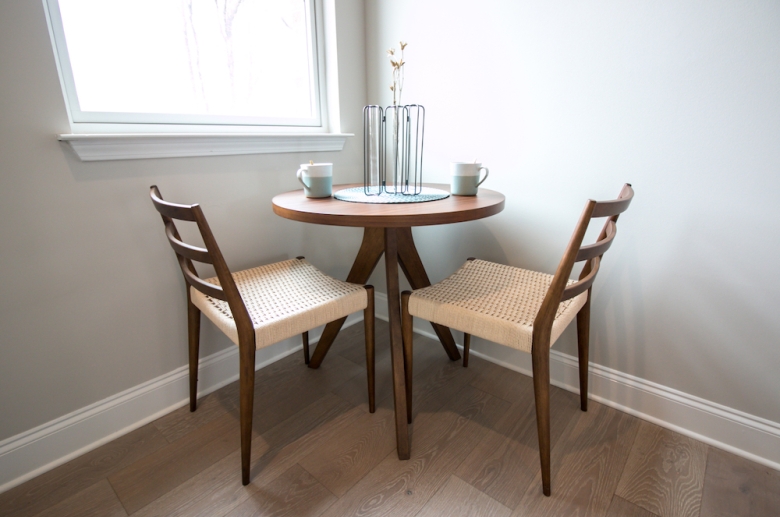 Dinning area with natural lighting