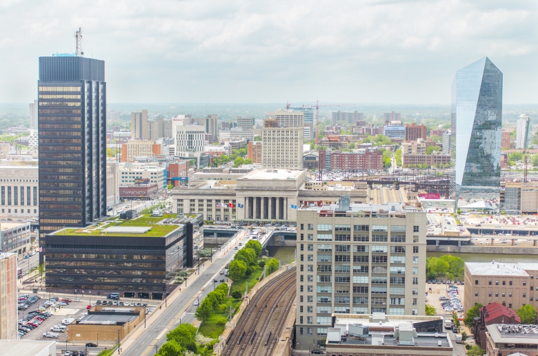 Beautiful views of the city from 1222 Arch Street