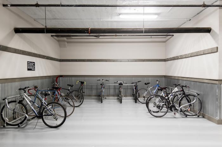 Bicycle storage room