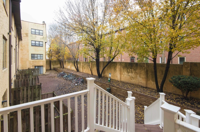 Exterior courtyard