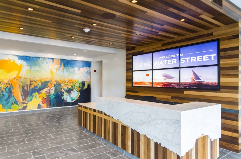 Front door attendant at One Water Street 
