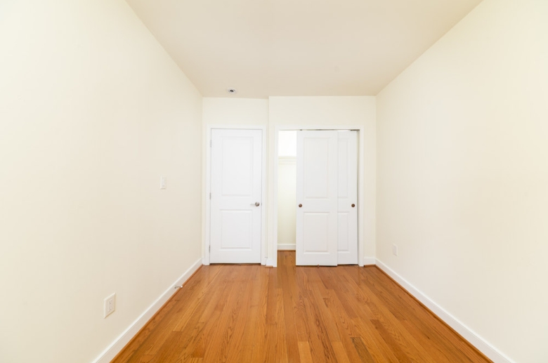 Bedroom at the end of the hallway 