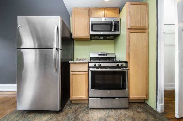 Open concept kitchen