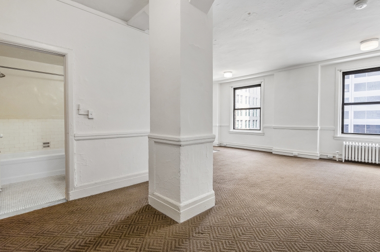 Living open concept space at Adelphia House