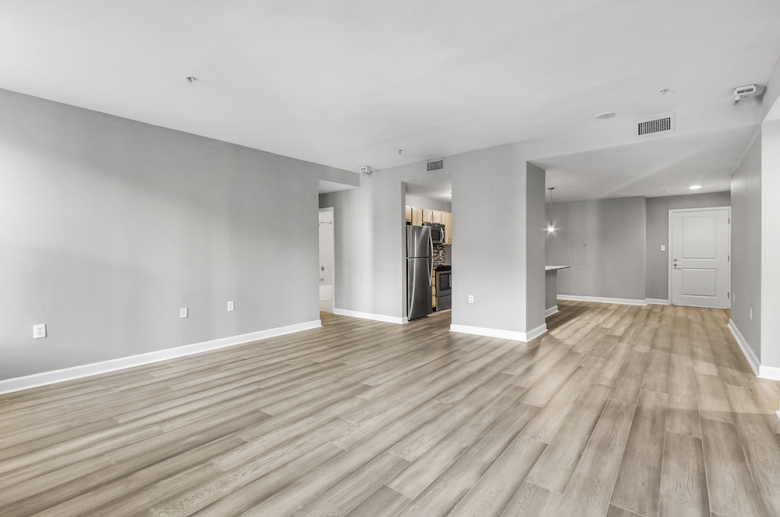 Open concept floorplan