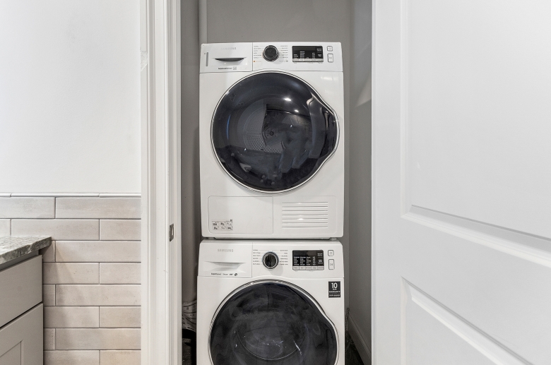 Riverwalk in-unit washer and dryer