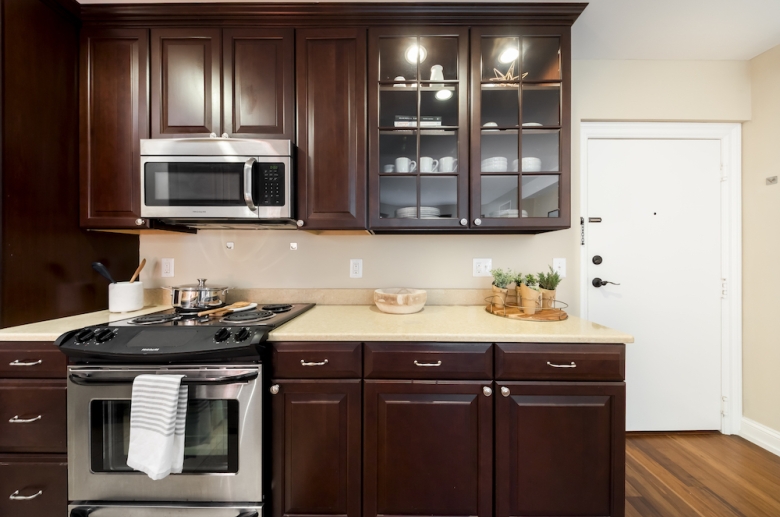 Open concept kitchen