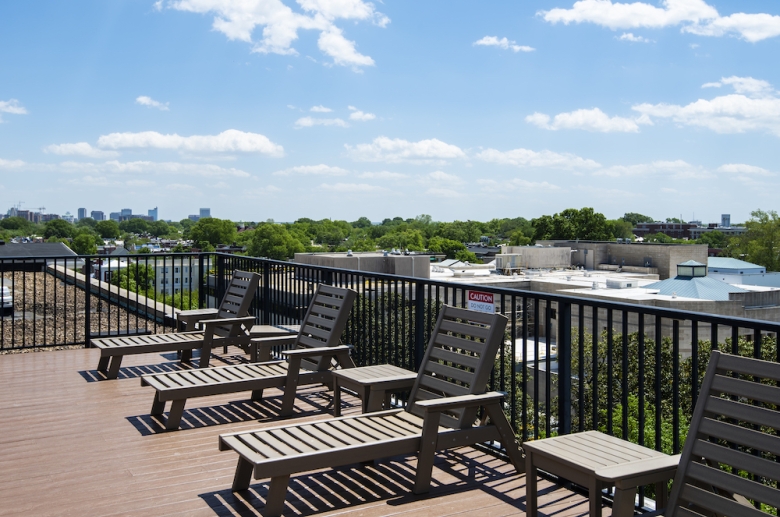 Kensington Court roof deck