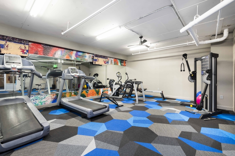 University Apartments fitness center