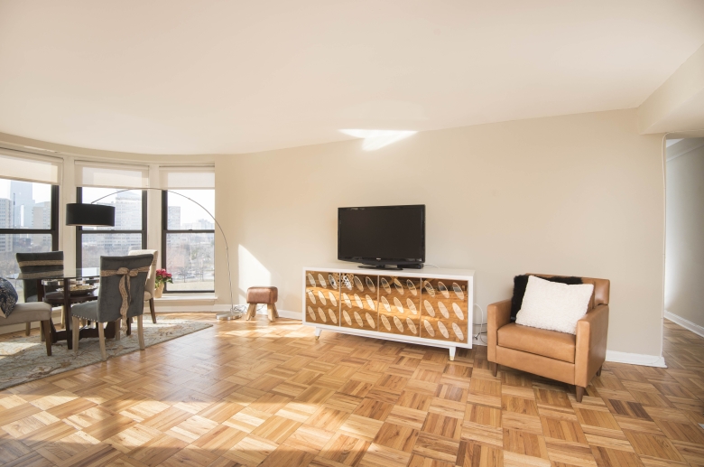 Inviting entertaining spaces