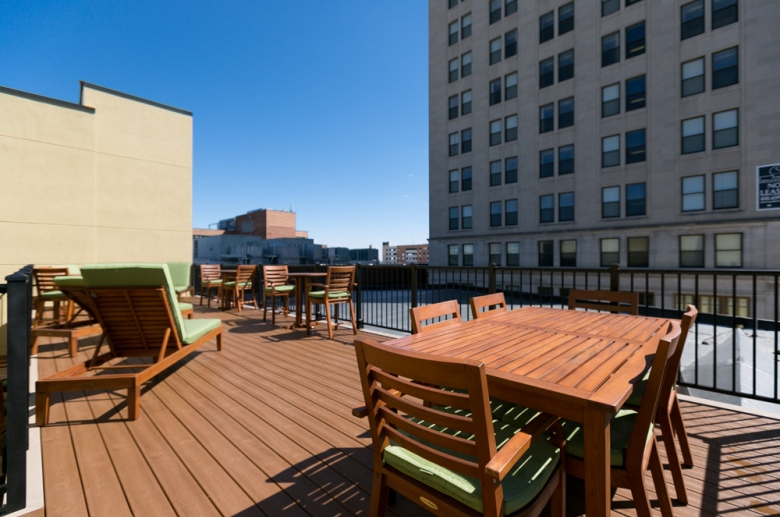 521 St Paul roof deck