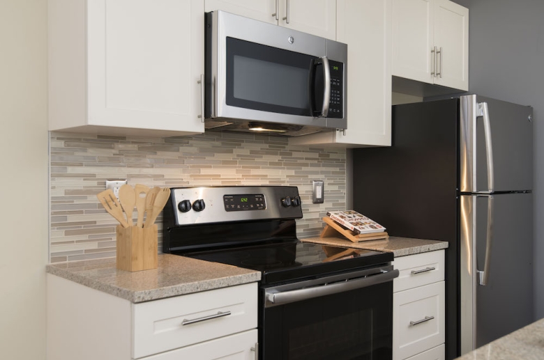 Open concept kitchen