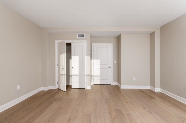 Abundant bedroom storage
