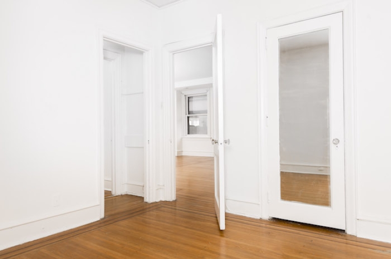 The Vida's ample closet and storage space