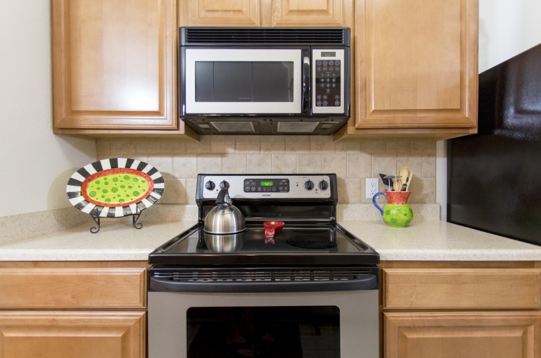 Open concept kitchen