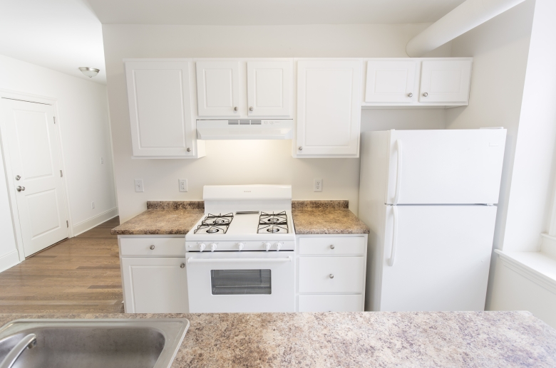 Open concept kitchen