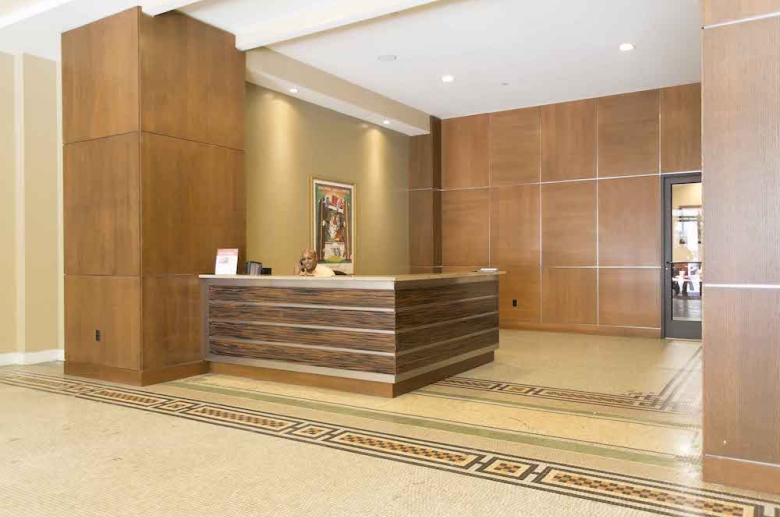 Adelphia House lobby