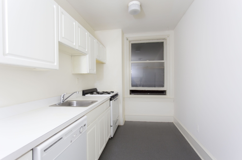 The Vida galley kitchen