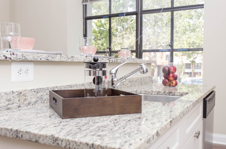 Granite countertops